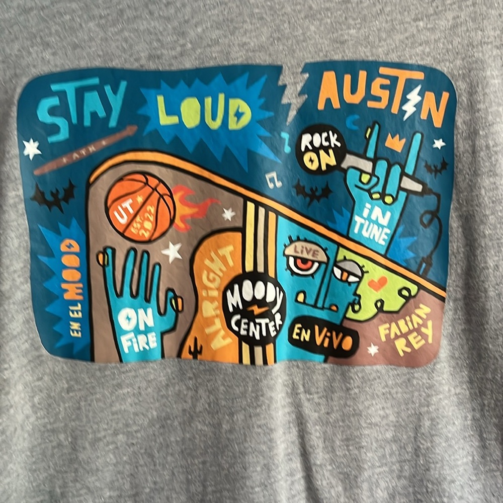 One AUSTIN TEXAS MOODY CENTER TSHIRT IN XL size - Picture 2 of 5